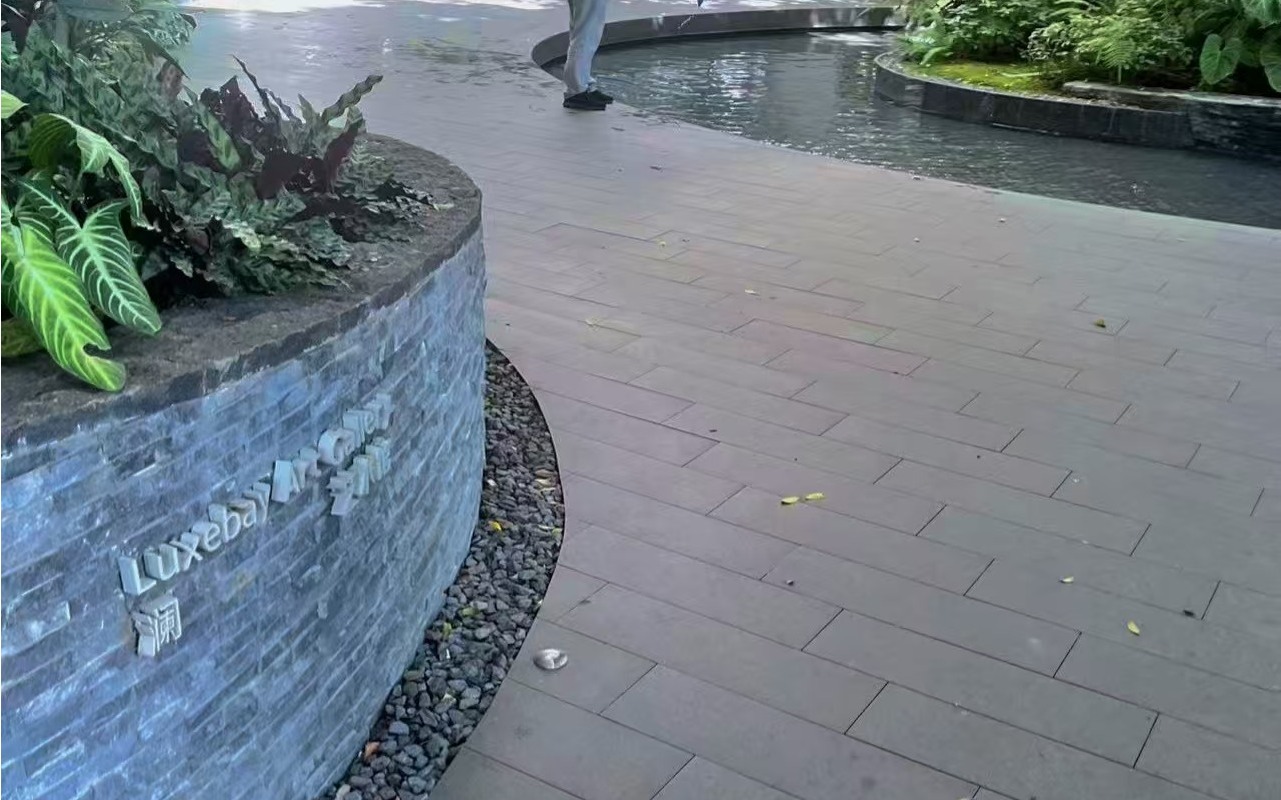 雨林庭院与入口水景